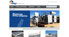 Desktop Screenshot of bluenergyafrica.com